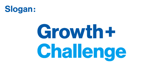 Slogan:Growth+Challenge