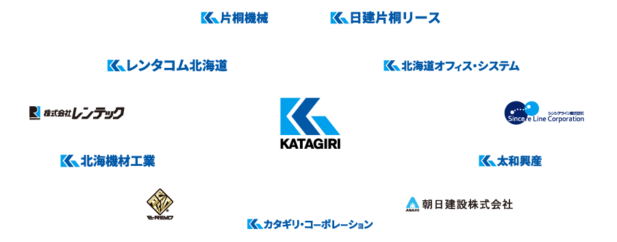 片桐企業グループの11社のグループ会社