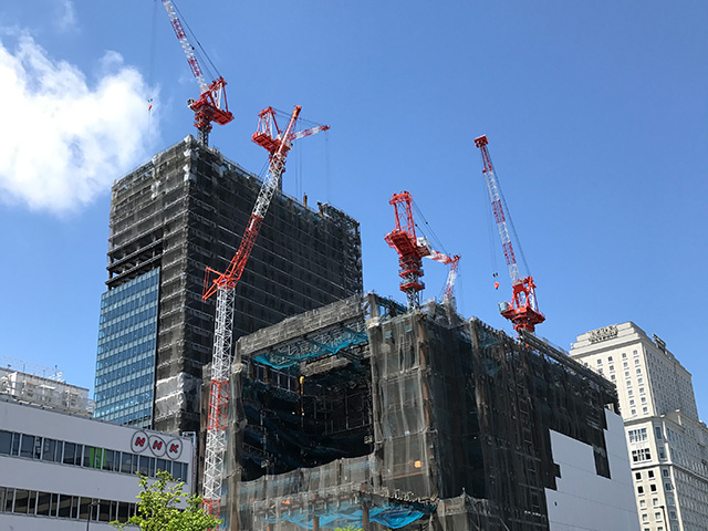 実績紹介 - 複合施設新設工事(北海道札幌市)