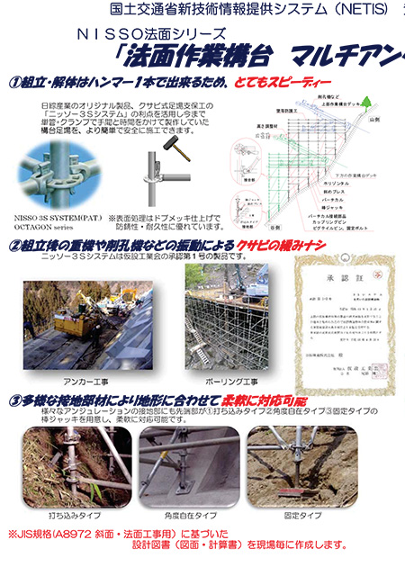 マルチアングル工法