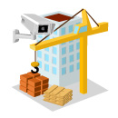 利用シーン|建設現場・資材置場